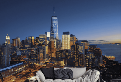 Steden Skylines fotobehang