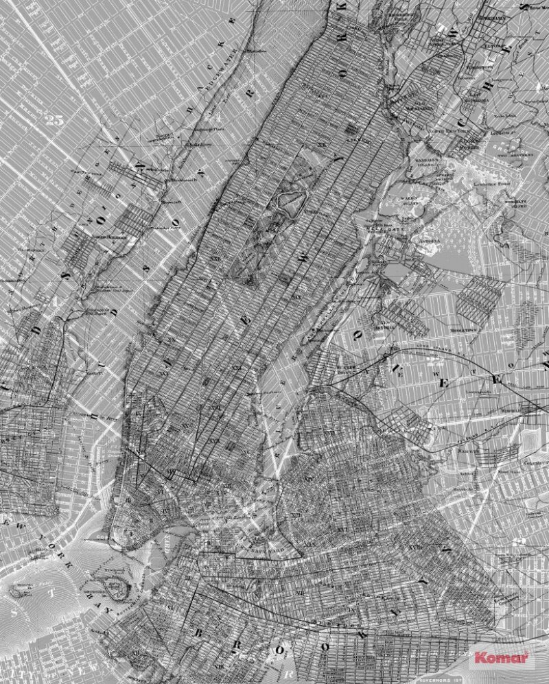 Komar PURE NYC VLIES P033-VD2