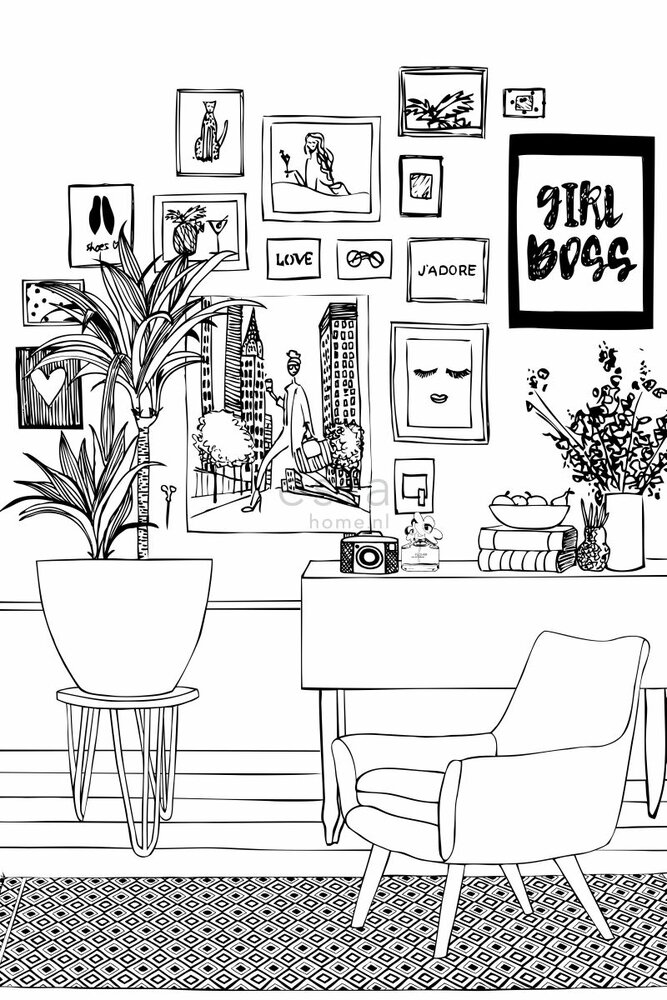 Esta XL2 - Photowalls | #FAB 158813 (Met Gratis Lijm)