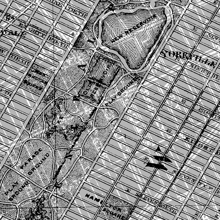 Komar Dots Map  D1-056