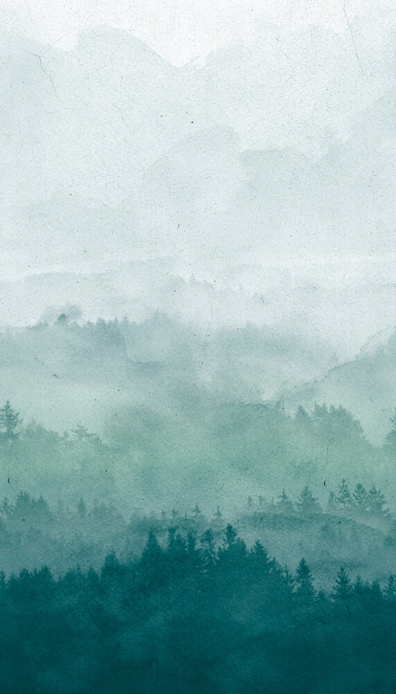 Dutch Wallcoverings Landscape  One Roll One Motif - Grandeco A41901