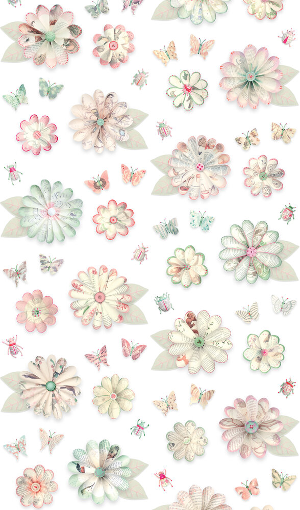 Studio Ditte Bloemen Vlinders en kevertjes