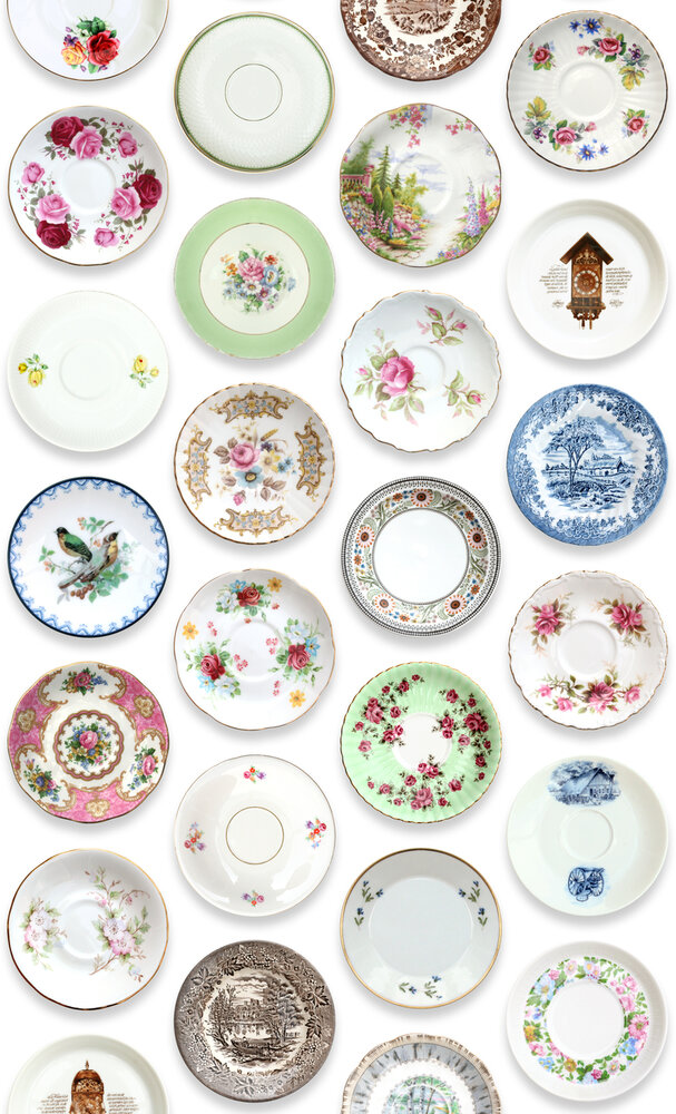 Studio Ditte Porselein Kleurrijke schotels