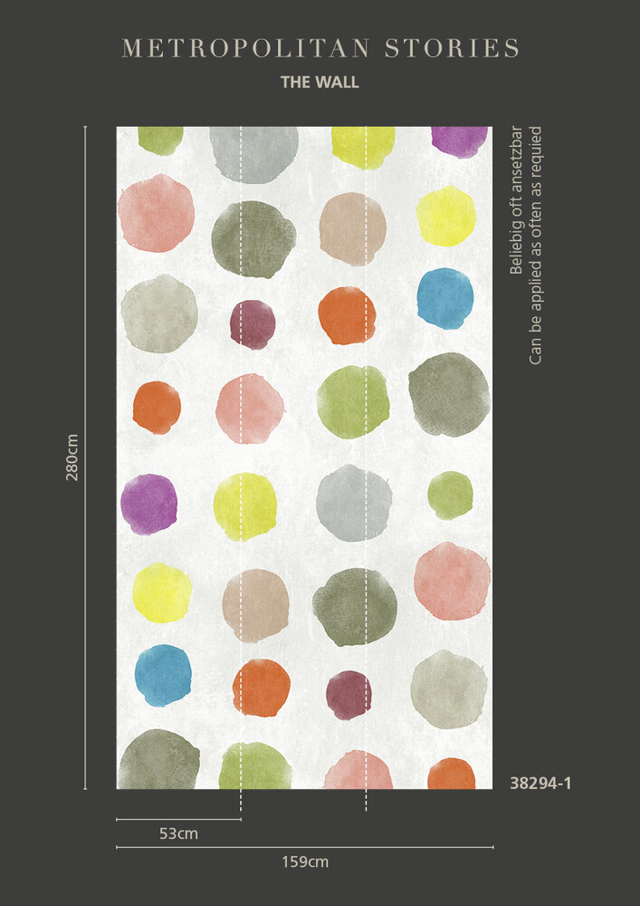 AS Creation The Wall Cirkels 38294-1