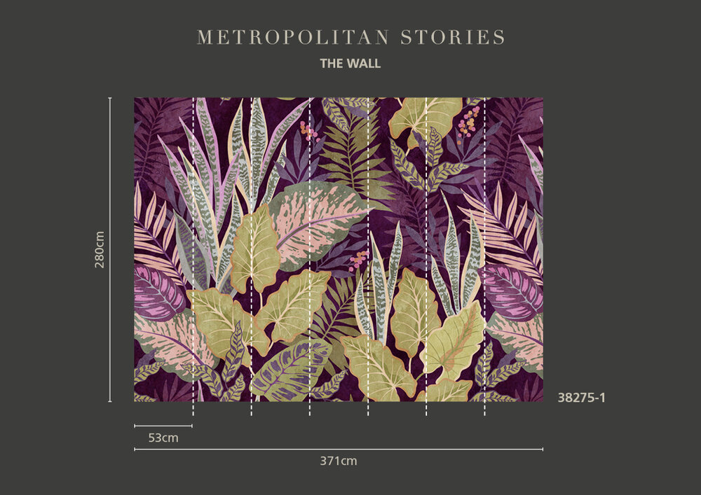 AS Creation The Wall Jungle 38275-1