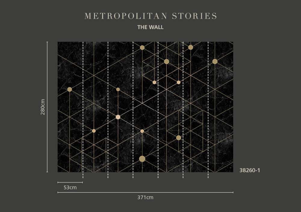 AS Creation The Wall Geometrisch Behang 38260-1