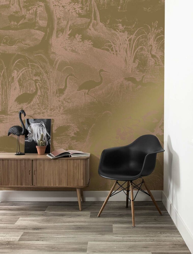 KEK Gold metallic Engraved landscapes MW-038 (Met Gratis Lijm)