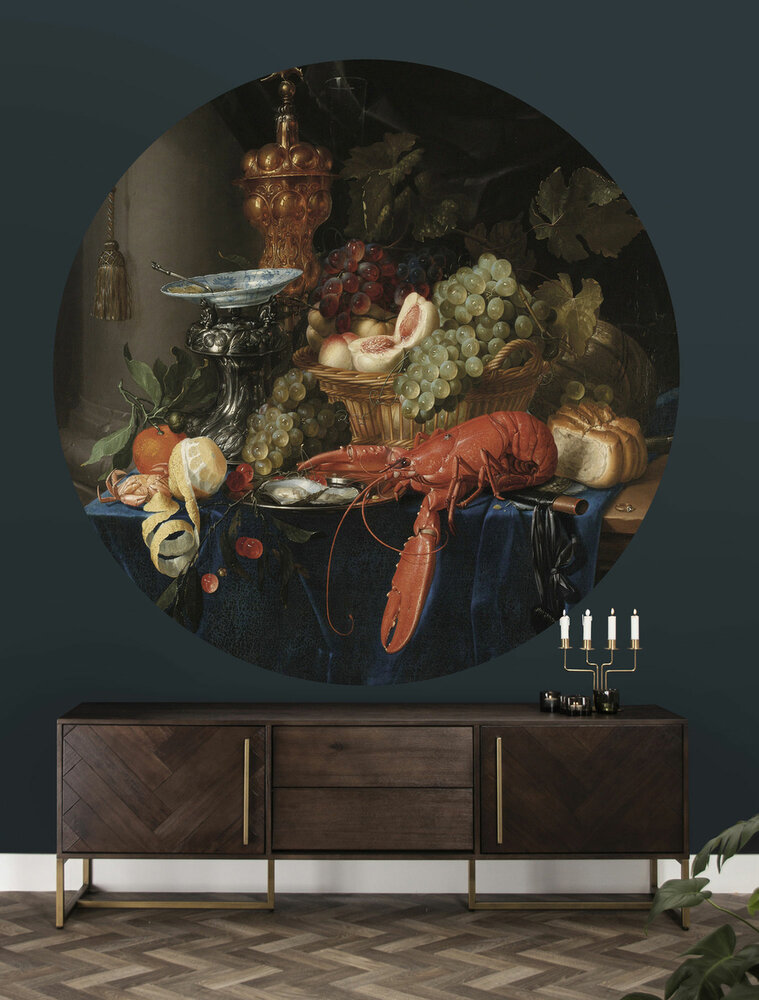 KEK Wallpaper Circle Lobster CK-014 (Met Gratis Lijm)