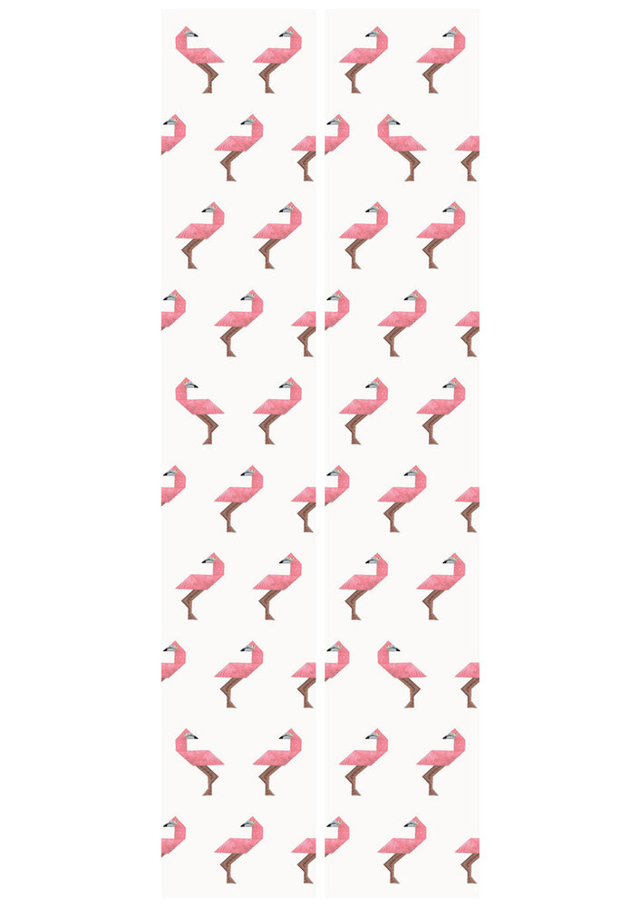 KEK Amsterdam Tangram Flamingo WP-422 (Met Gratis Lijm)