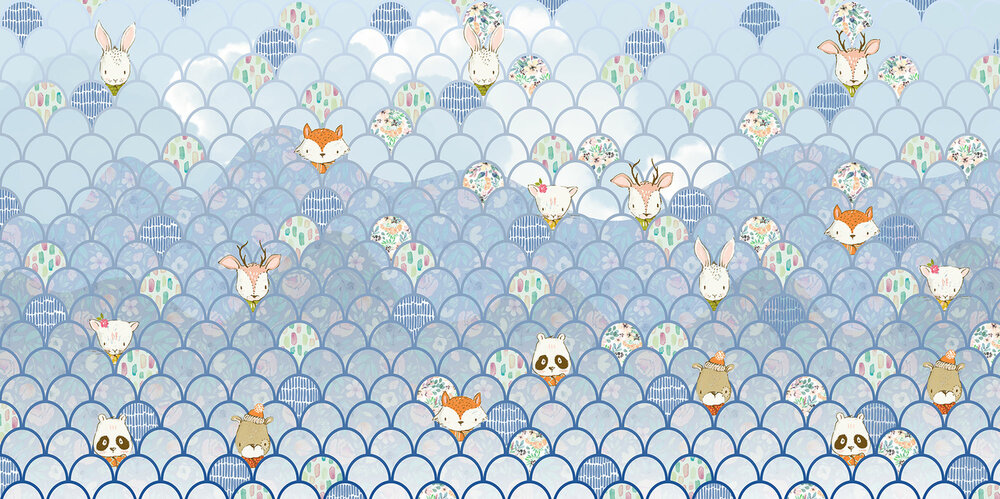 Komar Shelly Bluewave P037B-VD5