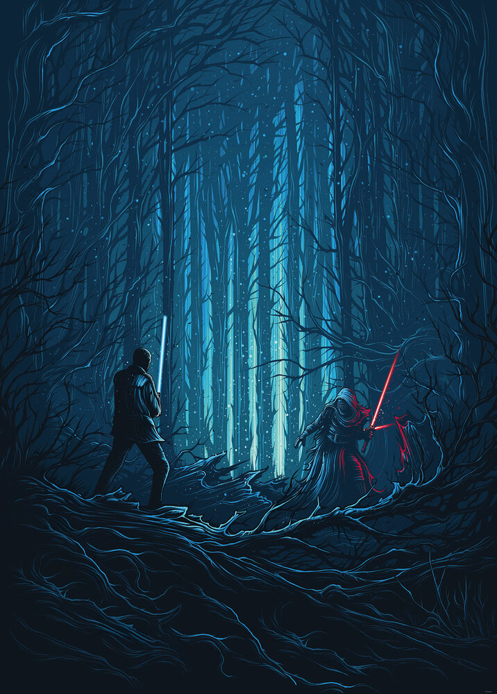 Komar Star Wars Wood Fight IADX4-003