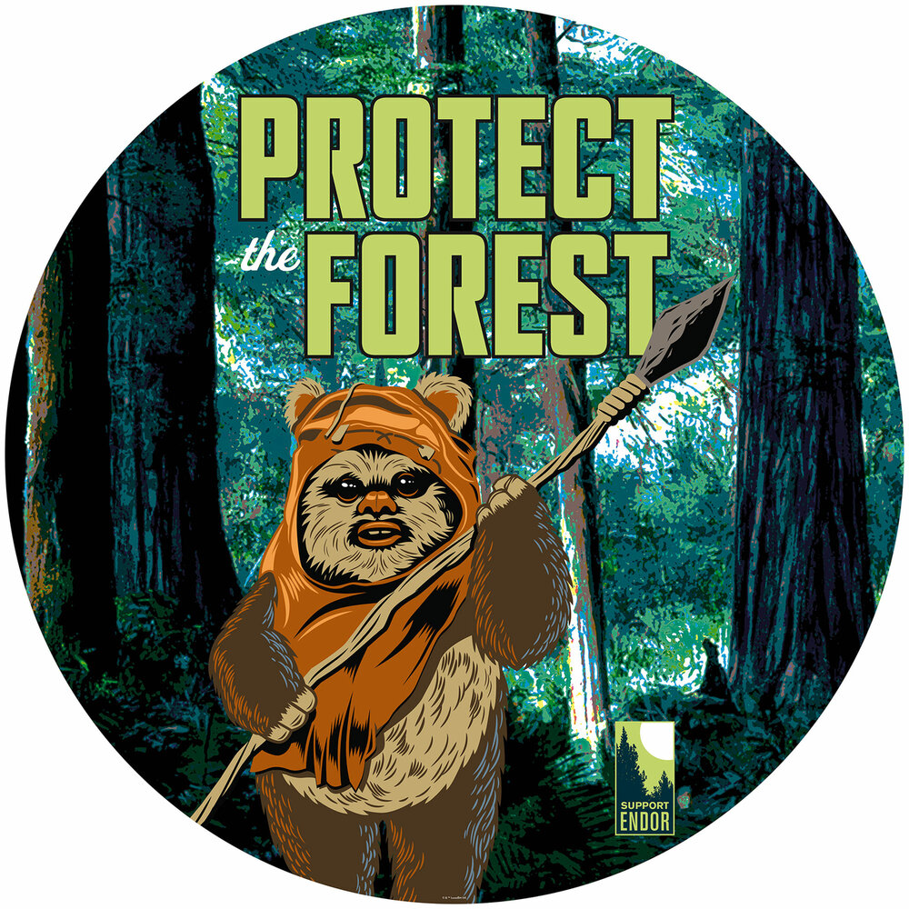 Komar Star Wars Protect the Forest DD1-015