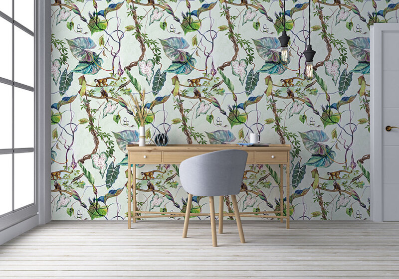 BehangExpresse Checking Out Nature TD4101 (Met Gratis Lijm)