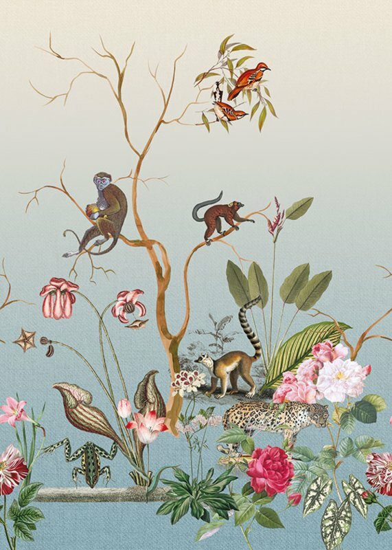 BehangExpresse Checking Out Nature TD4127 (Met Gratis Lijm)