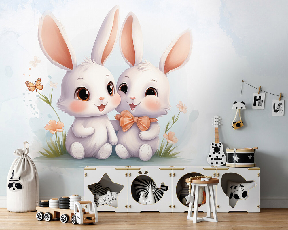 Konijntjes Fotobehang 15216