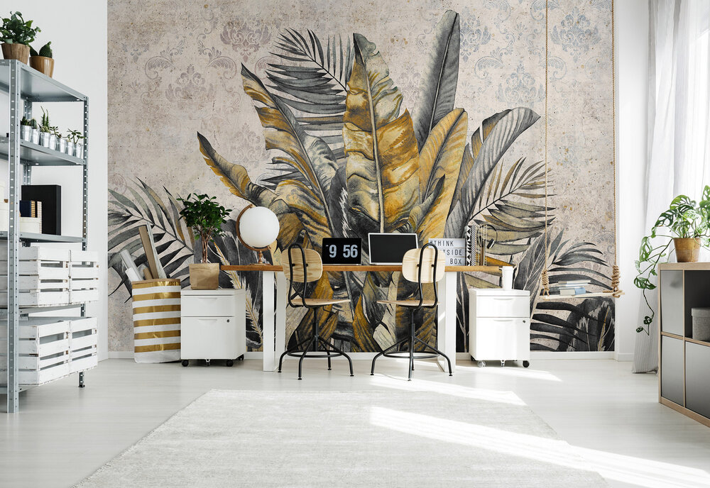 Palmbladeren Fotobehang 15301