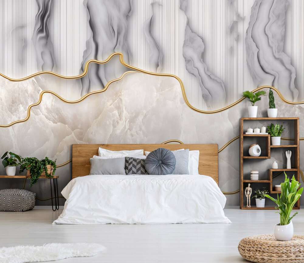 Marmerlook Fotobehang 15304