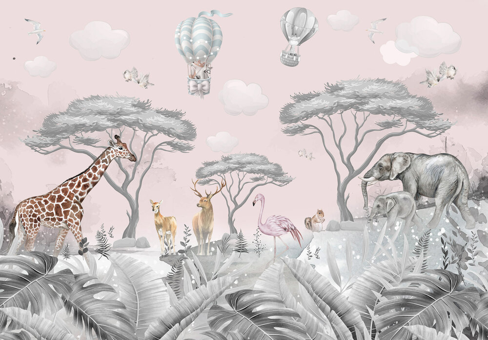 Jungle Animals Magic Fotobehang 14304