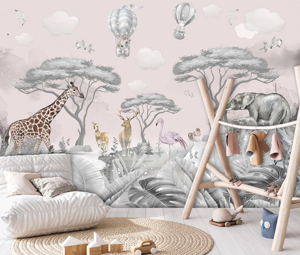 Jungle Animals Magic Fotobehang 14304