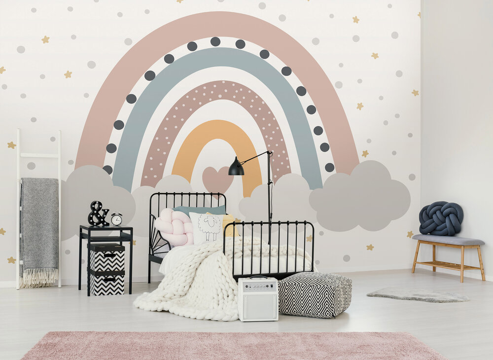 Boho Regenboog Fotobehang 14256