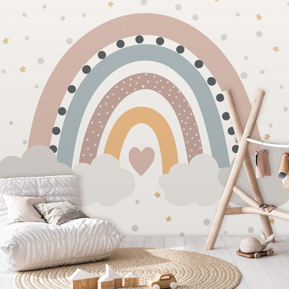 Boho Regenboog Fotobehang 14256
