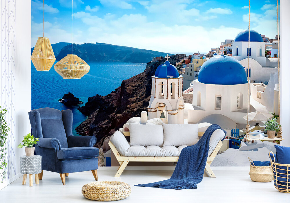 Santorini Fotobehang 14198