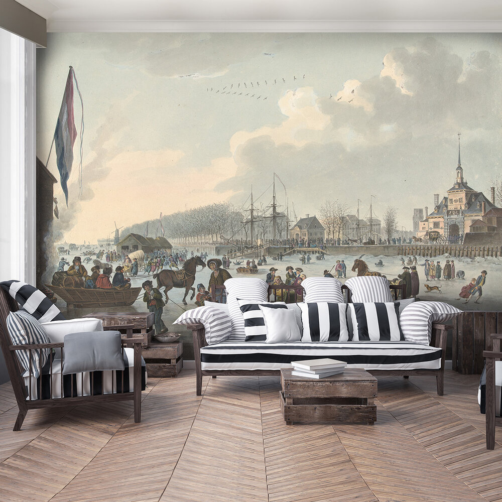 Rijksmuseum Ijsvermaak voor Rotterdam 1784 RM62 (Met Gratis Lijm)