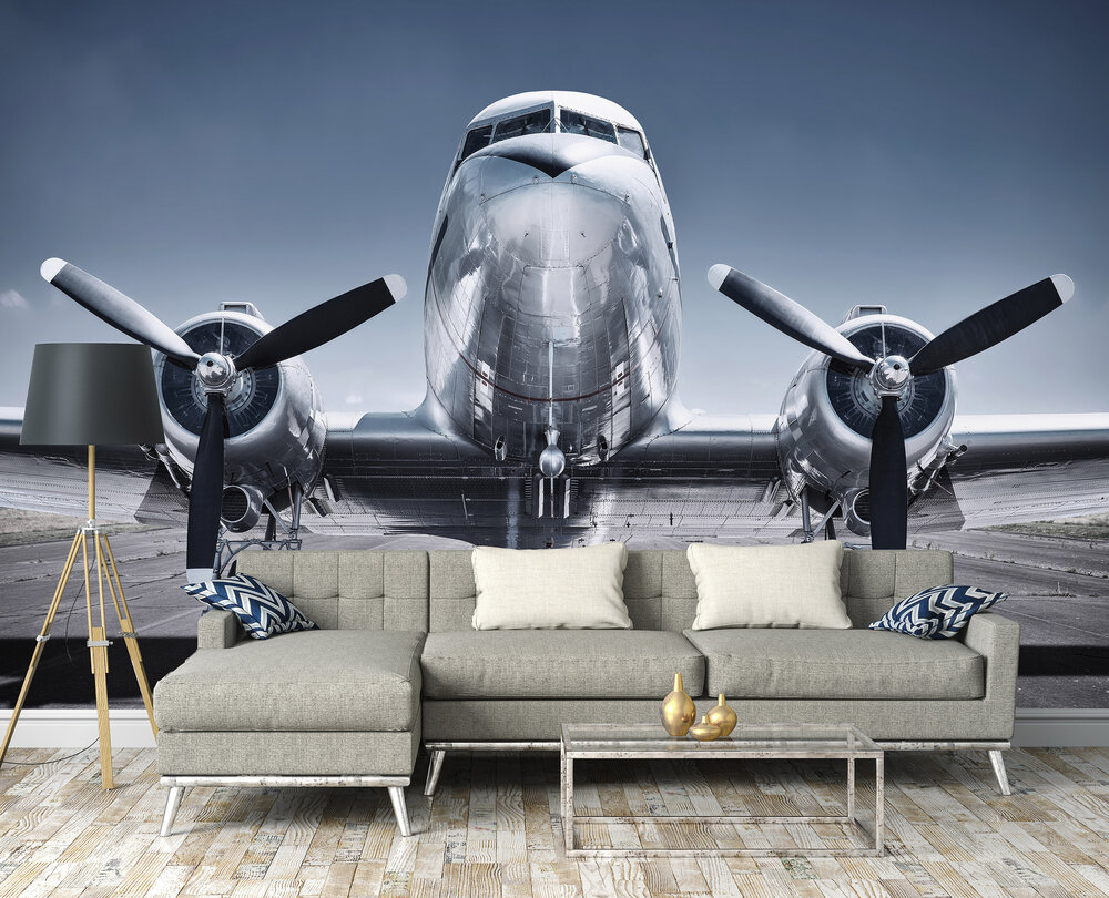 Propellor Vliegtuig Fotobehang 12644