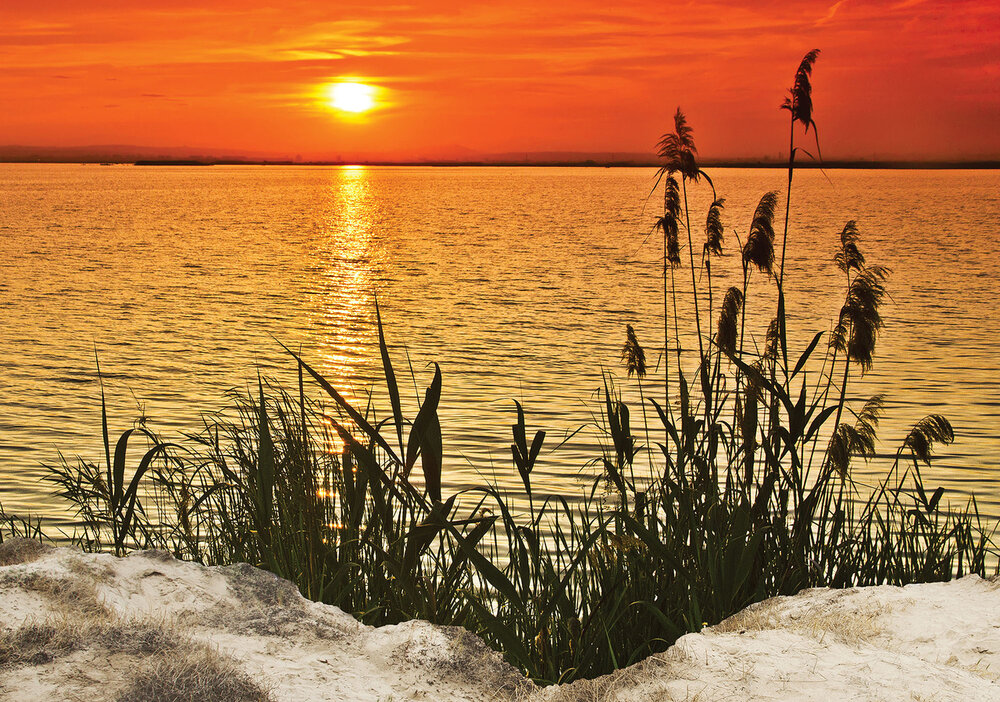 Zonsondergang Fotobehang 11621