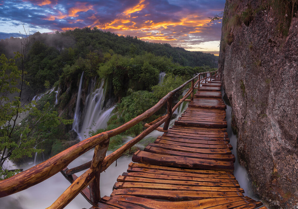 Looppad Fotobehang 11765