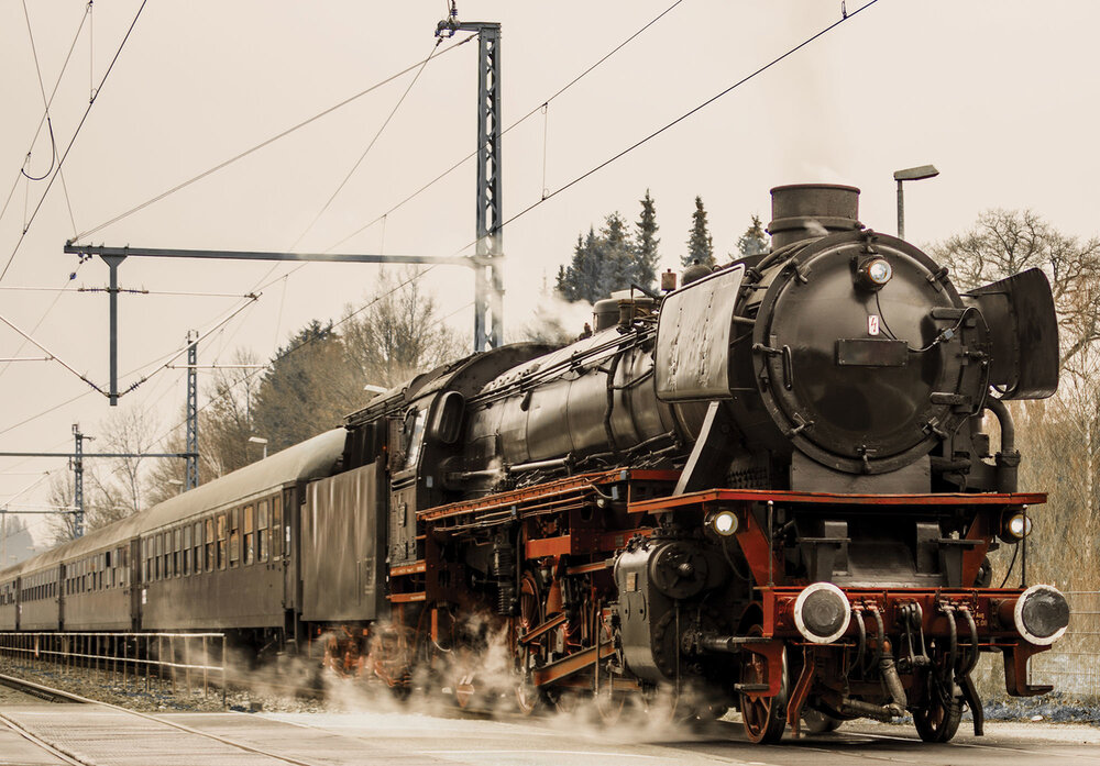 Stoomlocomotief Fotobehang 11388