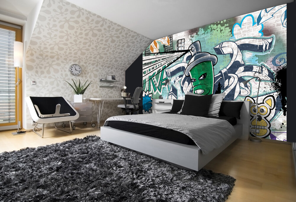 Graffiti Fotobehang 1396