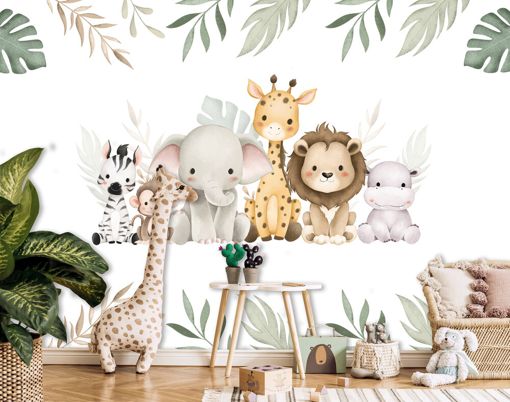 Baby Jungle Safari Dieren CW008
