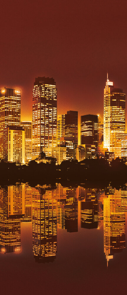 City Urban Deurposter Fotobehang 219VET