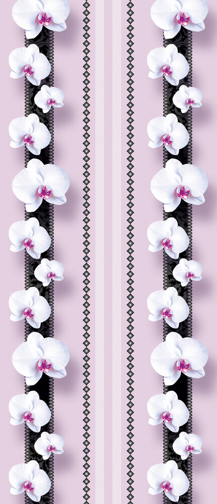 Flowers Flower Floral Deurposter Fotobehang 1411VET