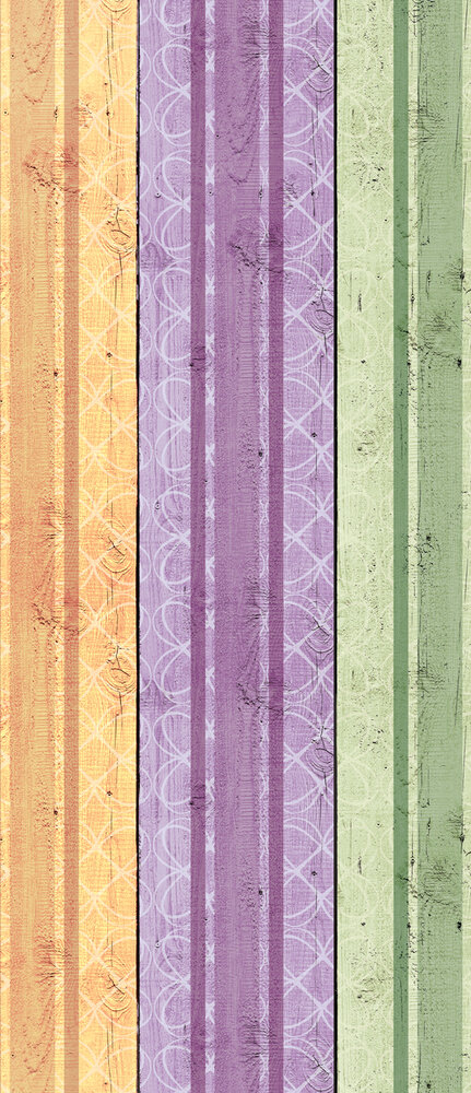 Stone Brick Wall Wood Deurposter Fotobehang 1535VET