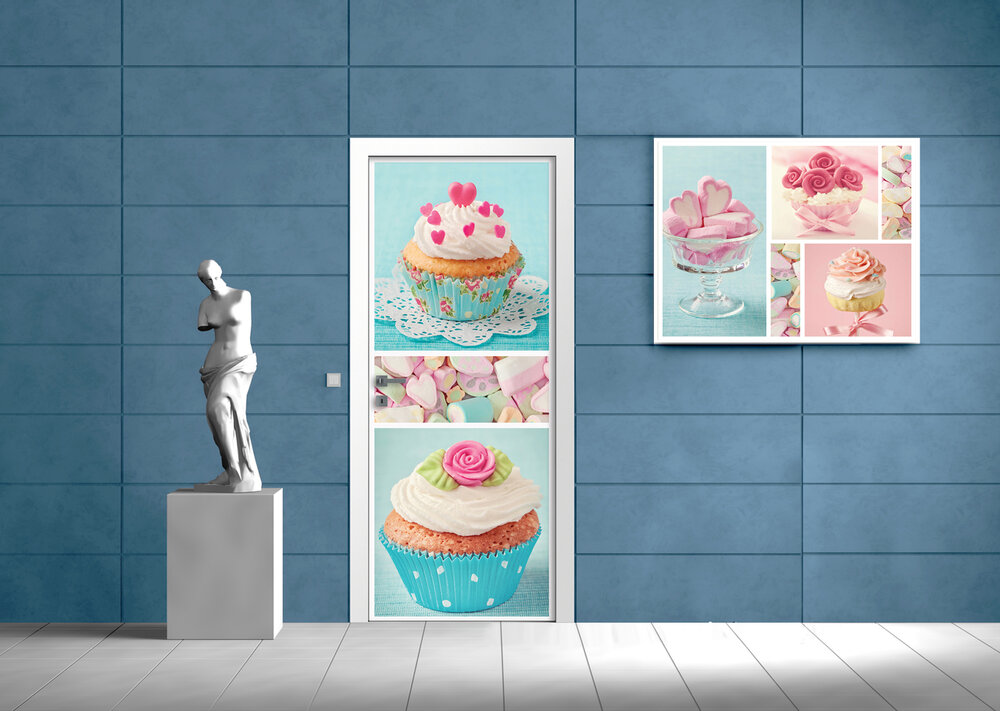 Kitchen cate Deurposter Fotobehang 1512VET