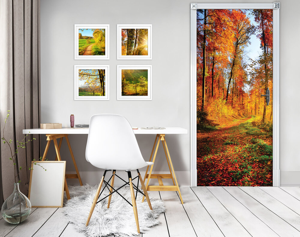 Forest Deurposter Fotobehang 12108VET