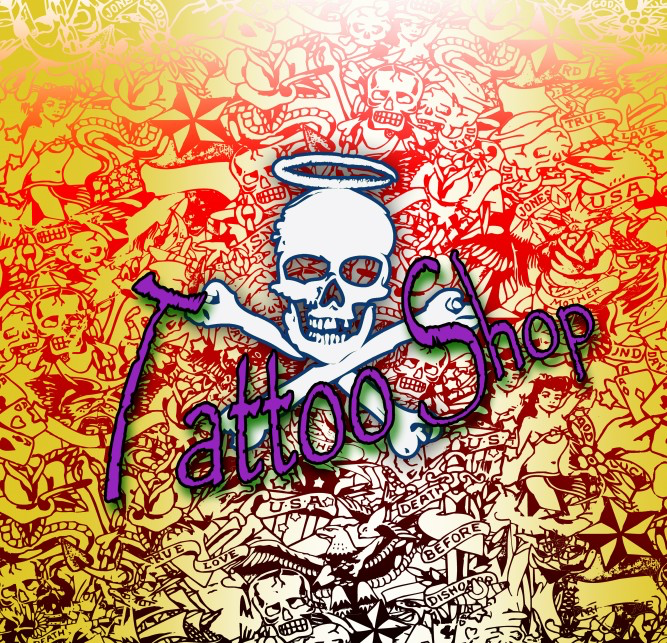 BN Wallcoverings Cool Dudes &amp; Funky Girlz 30118 TattoShop