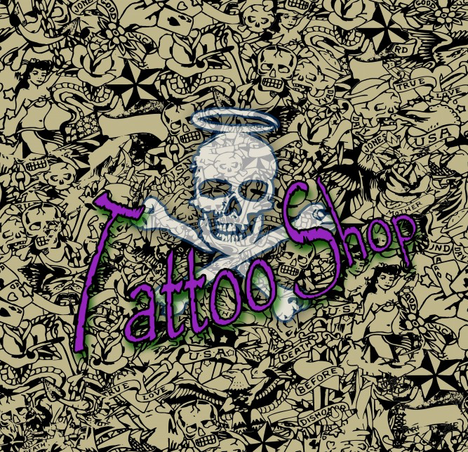 BN Wallcoverings Cool Dudes &amp; Funky Girlz 30119 TattoShop