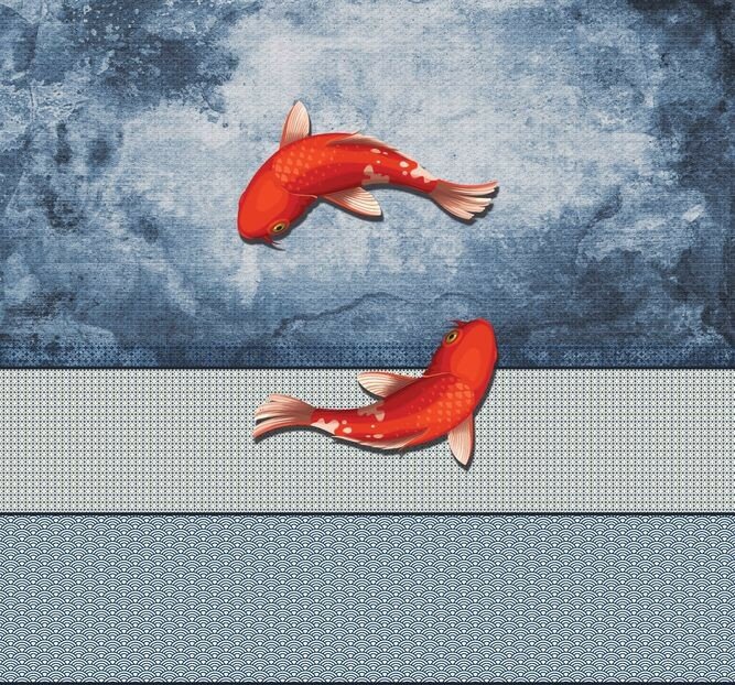 BN Design Studio &amp; Mijke Konijn Chasing fish deluxe 200389DX