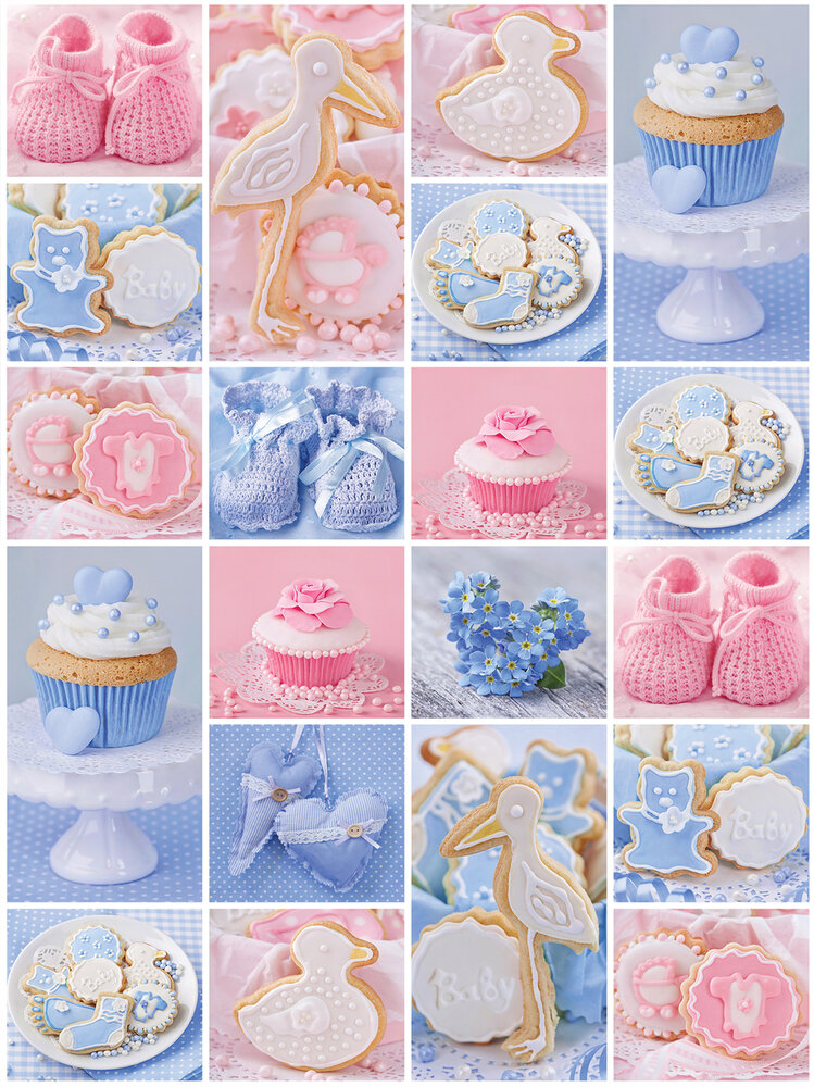 Colourful Cupcakes Fotobehang 10443VEA