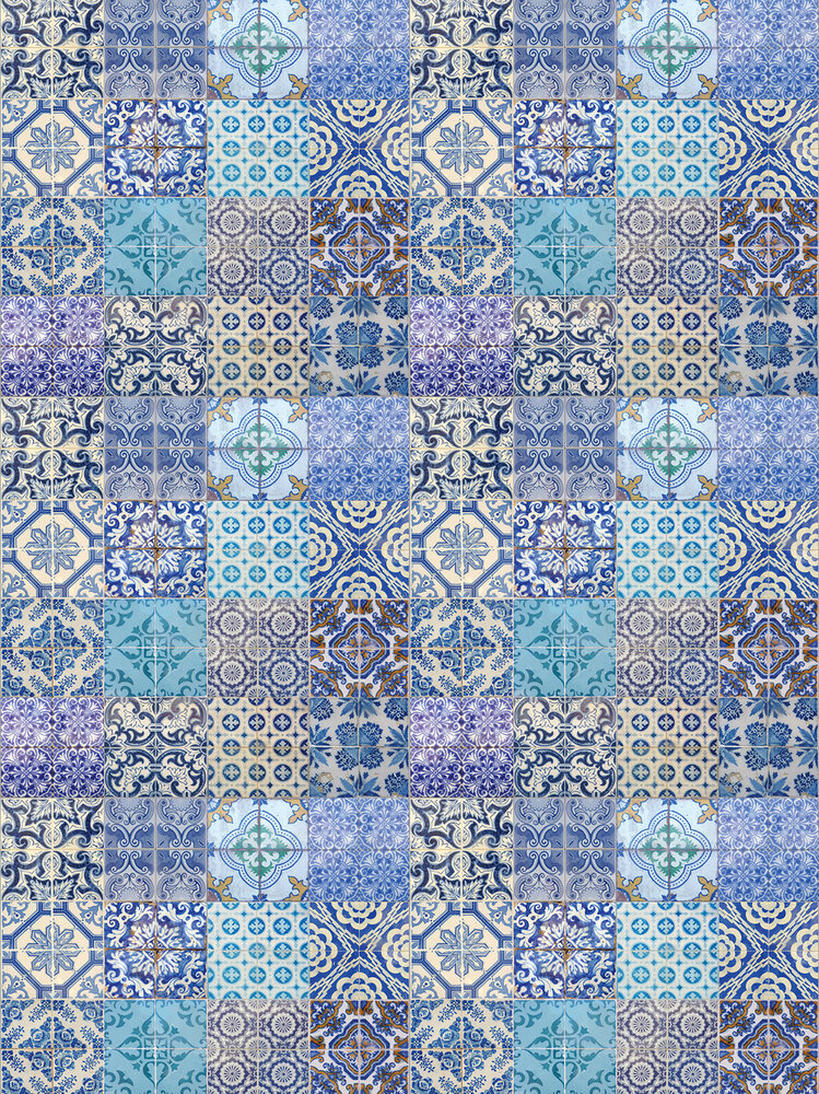 Colourful Tiles Fotobehang 10857VEA