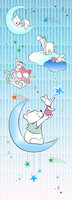 Winnie Pooh Piglet and Stars DX2-082