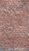 Dutch Wallcoverings Red Brick  One Roll One Motif - Grandeco A39201