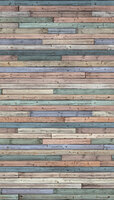 Dutch Wallcoverings Coloured Wood  One Roll One Motif - Grandeco A42401