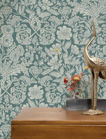 KEK Floor Rieder wallpaper blue (2 sheets) FR-001 (Met Gratis Lijm)