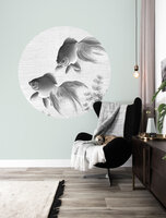 KEK Wallpaper Circle Small Goldfish SC-005 (Met Gratis Lijm)