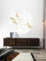 KEK Wallpaper Circle Small Marble gold SC-047 (Met Gratis Lijm)