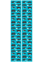 KEK Amsterdam vehicles turquoise WP-014 (Met Gratis Lijm)